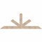 Ekena Millwork Saratoga Smooth Timber Gable Bracket, Douglas Fir, 84"W x 31"H x 3 1/2"D x 5 1/2"F, 9/12 Pitch GBW084X31X0406SAR00SDF - alternate 1